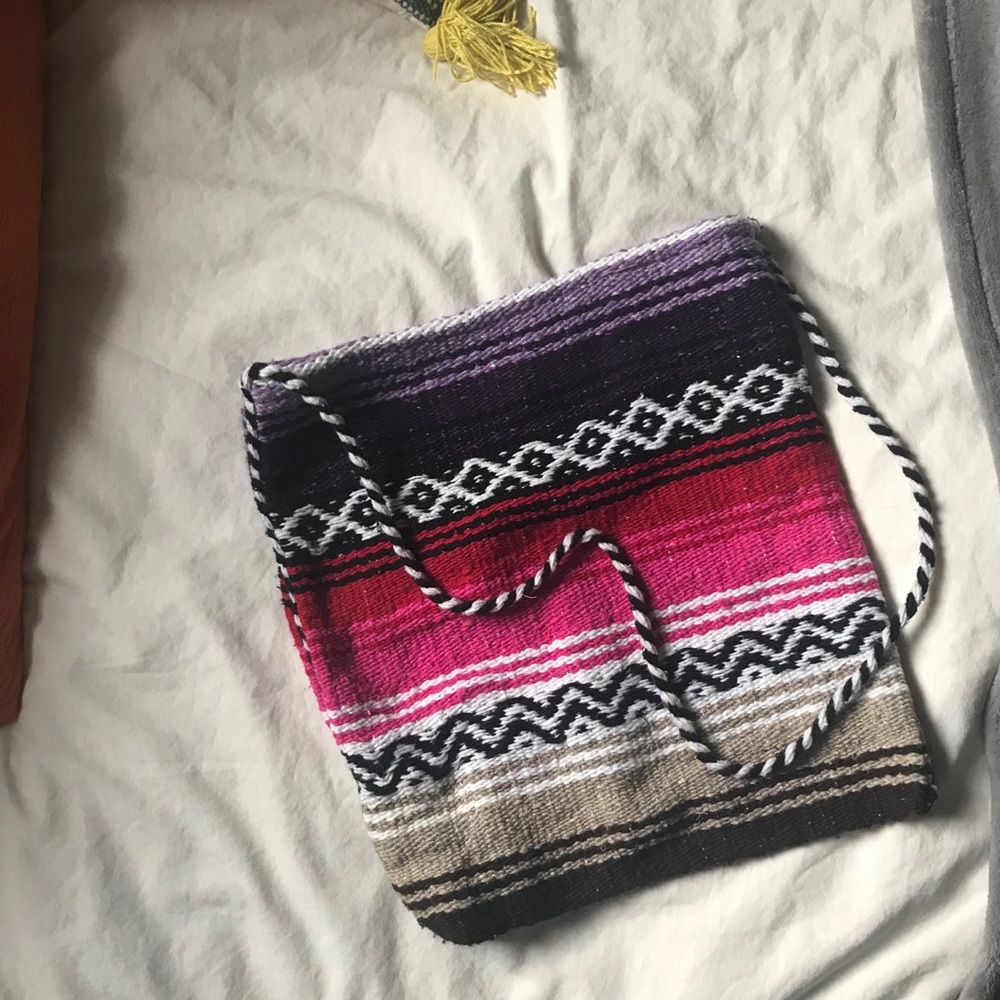 HANDMADE •Vintage One of a Kind Bag•